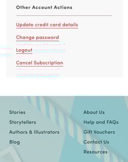 Other Account Actions